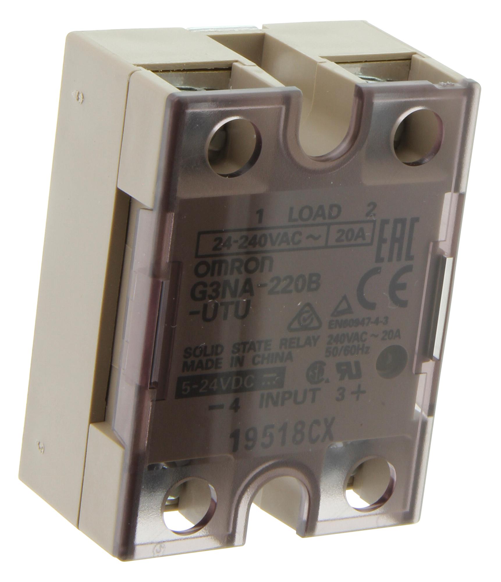 Rơ le bán dẫn Omron G3NA-220B-UTU DC5-24 BY OMZ