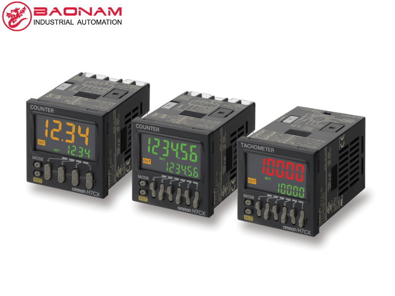 cấu tạo bộ đếm thời gian Omron