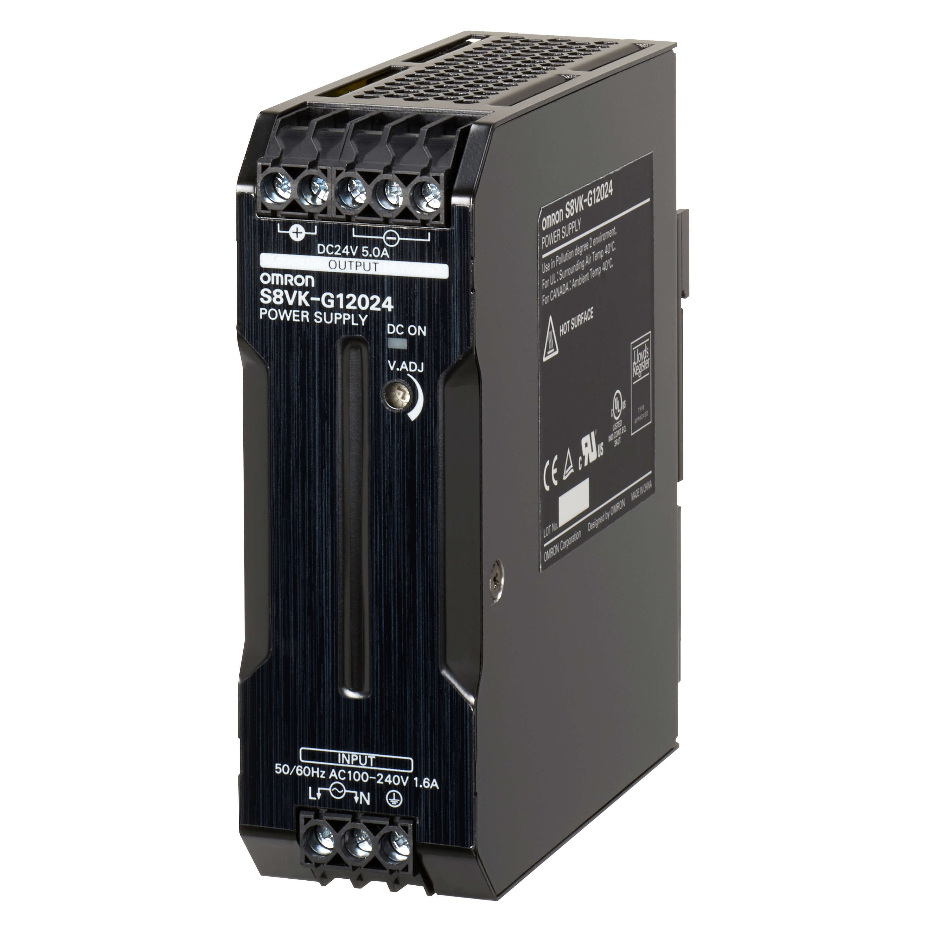 Bộ nguồn Omron S8VK-G12024 5A 24V 120W