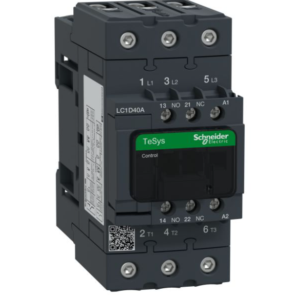 Contactor Schneider LC1D40AF7 40A 1NO+1NC 110V