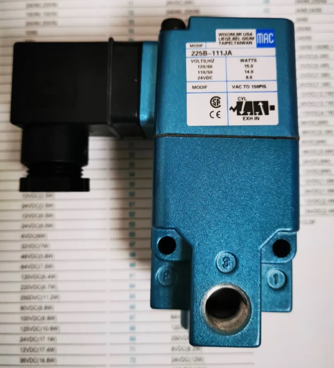 Van điện từ MAC 225B-111JA