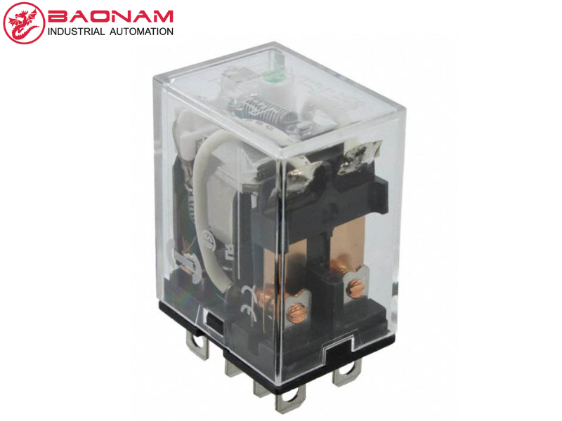 Thông số kỹ thuật rơ le trung gian Omron
