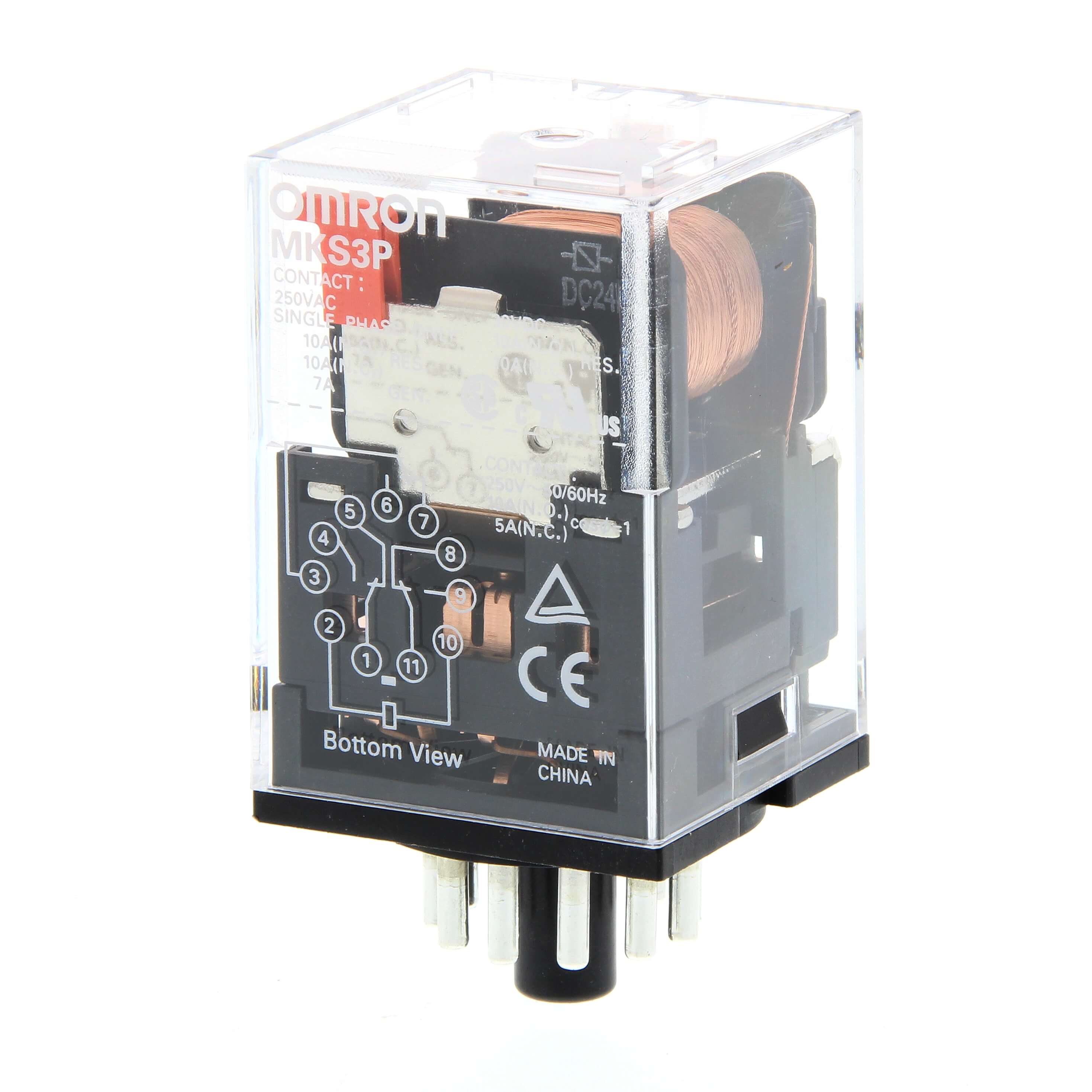 Rơ le trung gian Omron MKS3P‐DC24