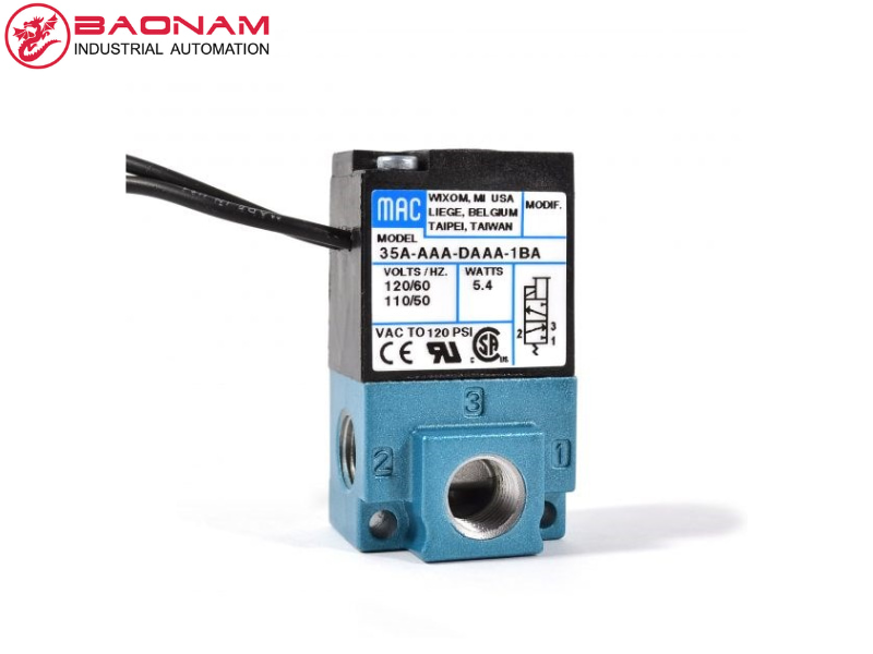 nguyên lý hoạt động của van điện từ MAC/ valve MAC