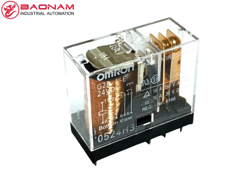 Ưu điểm vượt trội của rơ le trung gian Omron